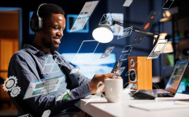 business-person-using-laptop-multitasking-finish-daily-startup-tasks_482257-83416