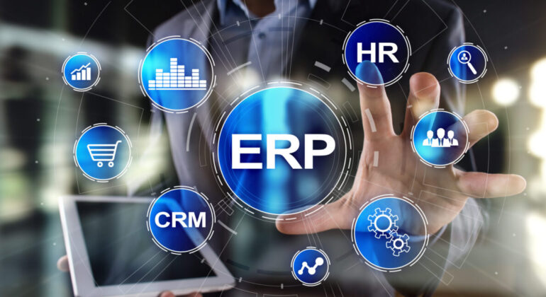 Enterprise,Resources,Planning,Business,And,Technology,Concept.